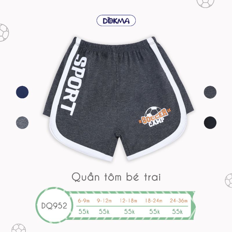QUẦN TÔM BÉ TRAI CHO BÉ  TỪ 6 -36 THÁNG DOKMA