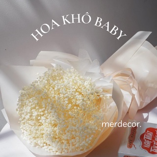 Hoa baby khô 🍂Gypsophilia🍂 decor nhà phong cách vintage