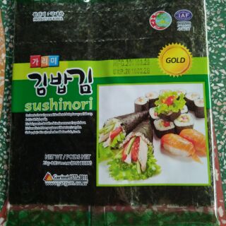 Combo 10 gói Lá rong biển cuộn cơm, kimbap