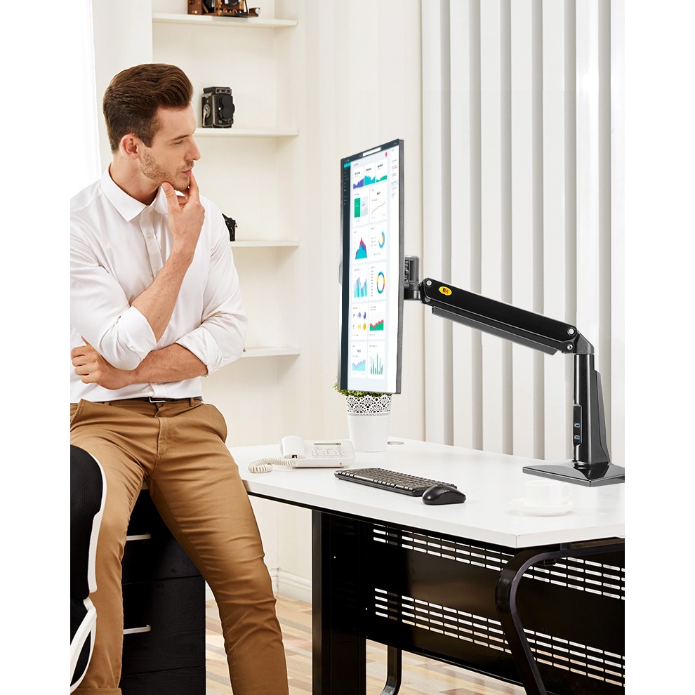 Giá Treo Màn Hình Gắn Bàn North Bayou F37 (24-37inch) | BigBuy360 - bigbuy360.vn