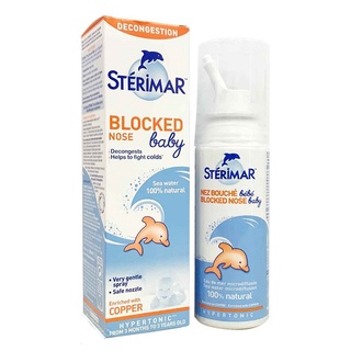 Xịt muối biển Sterimar cá heo 100ml.