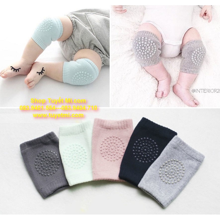 Vớ bịt gối bảo vệ đầu gối cho bé tập bò