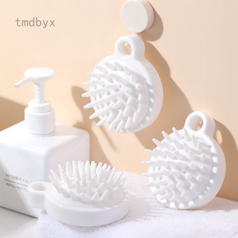 Tmdbyx Bàn Chải Silicon Mềm Mát Xa Da Đầu Khi Gội Đầu