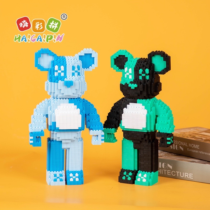 Đồ chơi lắp ráp mô hình BEARBRICK phiên bản mới