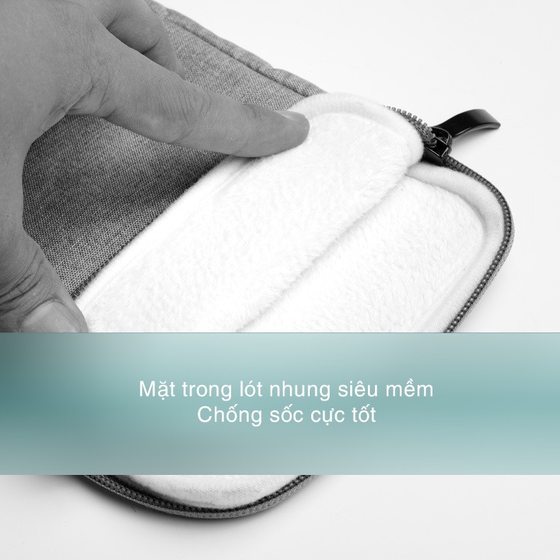 Túi iPad, túi chống sốc + chống nước iPad có ngăn phụ