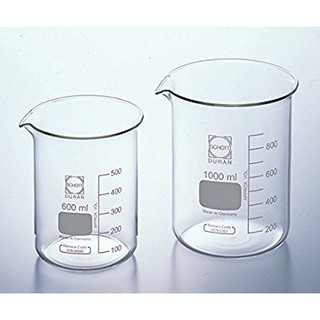 Cốc thủy tinh có mỏ 600ml của Đức