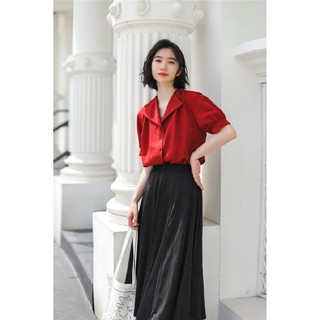 Mija Set - Set áo đỏ váy đen