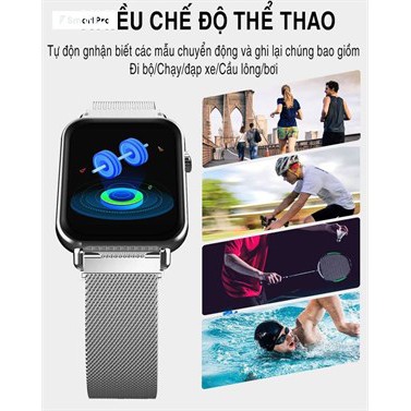 Z9 Pro - Đồng Hồ Thông Minh | pin trâu khủng 5-10 ngày, chống nước tốt, đo huyết áp nhịp tim, dây thép sang trọng