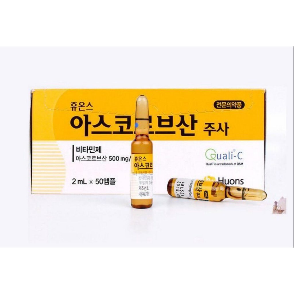 Tinh Chất Serum, VitaminC Hàn Quốc 1 Vỉ 10 Ống - 1 Hộp 50 Ống Chính Hãng Hàn Quốc.
