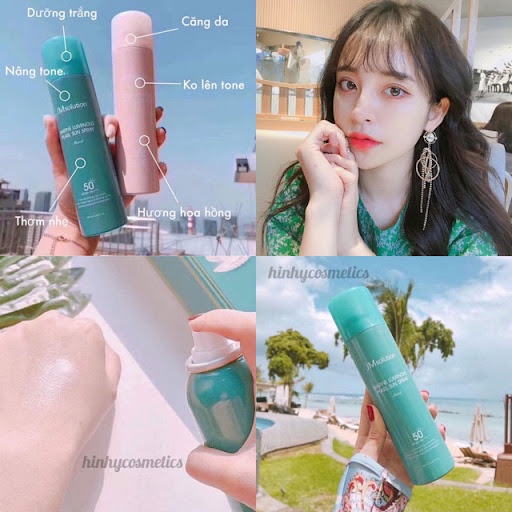 Xịt Chống Nắng Nâng Tông Toàn Thân JM Solution 180mlChống Tia UVChống Thâm Sạm DaLuôn Sáng MịnĐều Mầu Da