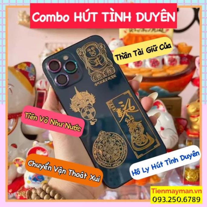 [ĐÃ KHAI QUANG] COMBO 4 Miếng Dán Điện Thoại Đẹp Lung Linh , Phù Hợp Cho Nhiều Dòng Smartphone