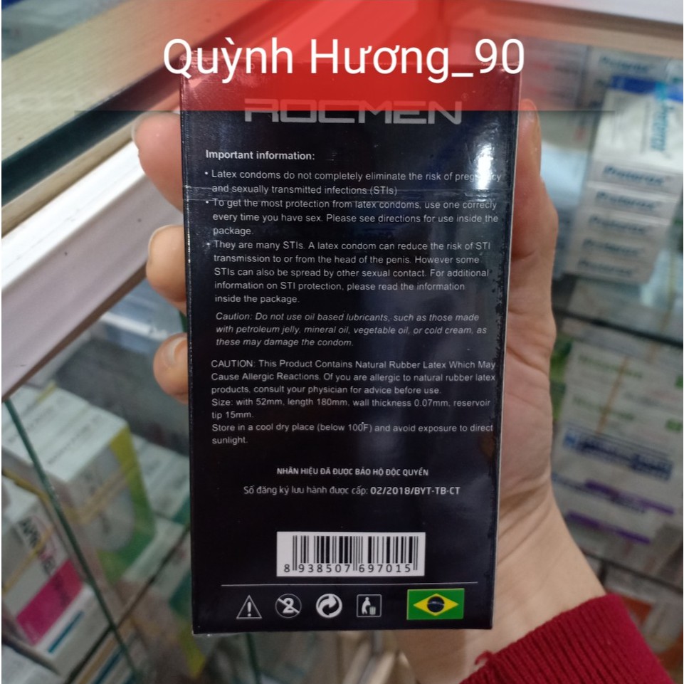 Bao cao su ROCMEN Long Shock 4 in 1 bảo vệ bạn những giây phút thăng hoa