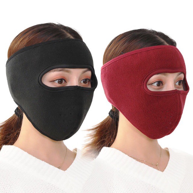 Khẩu trang ninja nỉ siêu dày giữ ấm cho mùa đông bibi90 | WebRaoVat - webraovat.net.vn