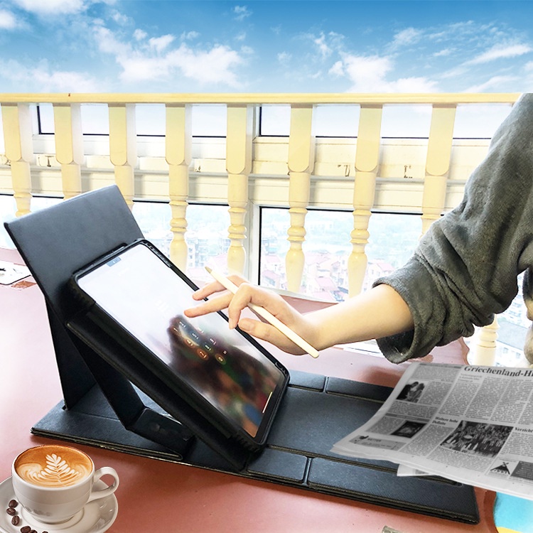 Bàn máy tính xách tay Bảng có thể điều chỉnh cho Văn phòng Giá đỡ nhỏ có thể gấp di động bàn làm việc trên giường Boron069