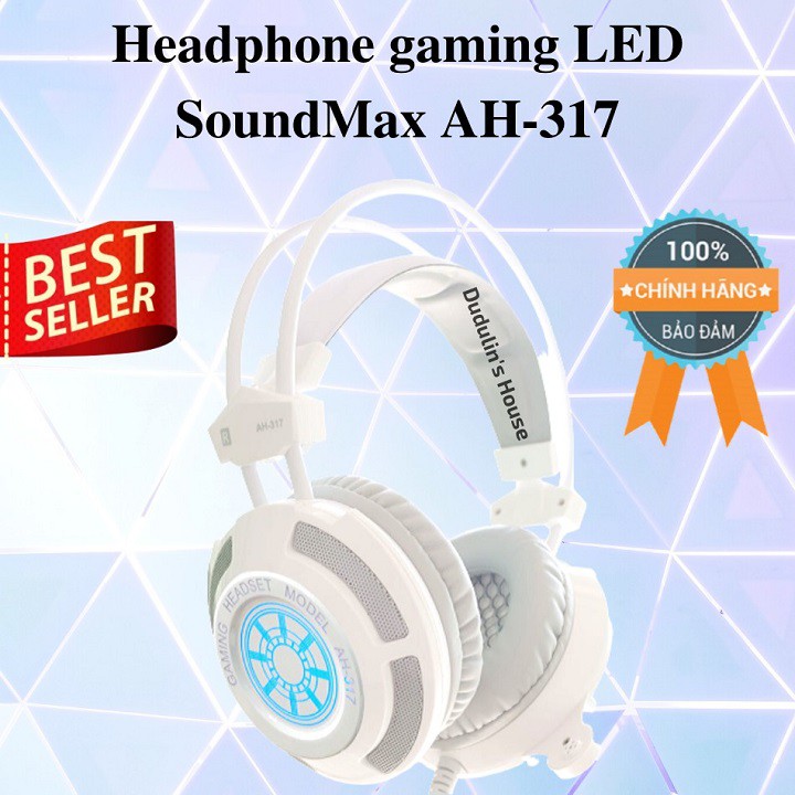 Tai Nghe Chụp Tai Chơi Game SOUNDMAX AH317 Hibucenter