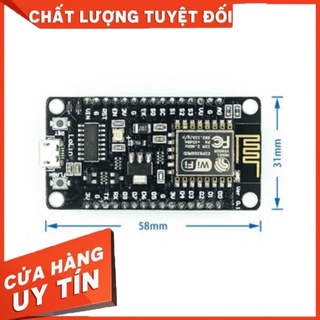 Kít RF thu phát wifi - ESP8266 Node MCU Lua V3 CH340 (loại tốt)