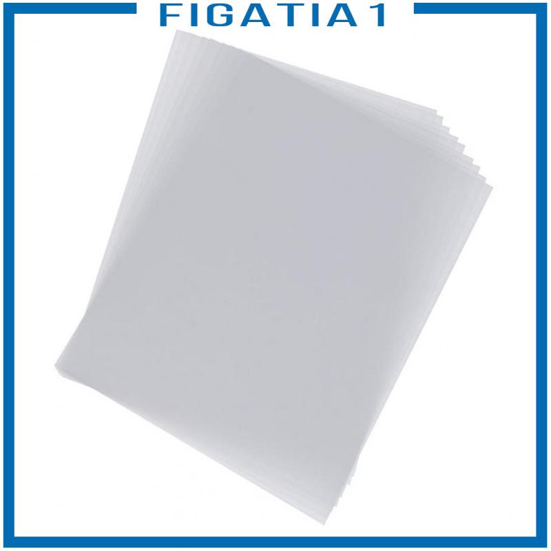 [figatia1] 10 Tấm Phim Co Nhiệt Trong Suốt Dùng Để Đánh Bóng / Làm Đồ Thủ Công