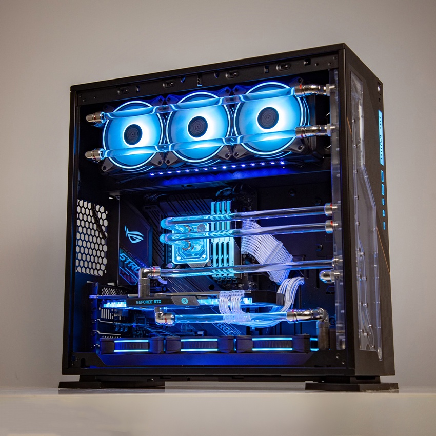 Quạt tản nhiệt máy tính Fan Case Cooler Master MasterFan MF120 Halo 3in1