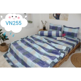 Bộ ga gối cotton thắng lợi m6/ m8 không mền