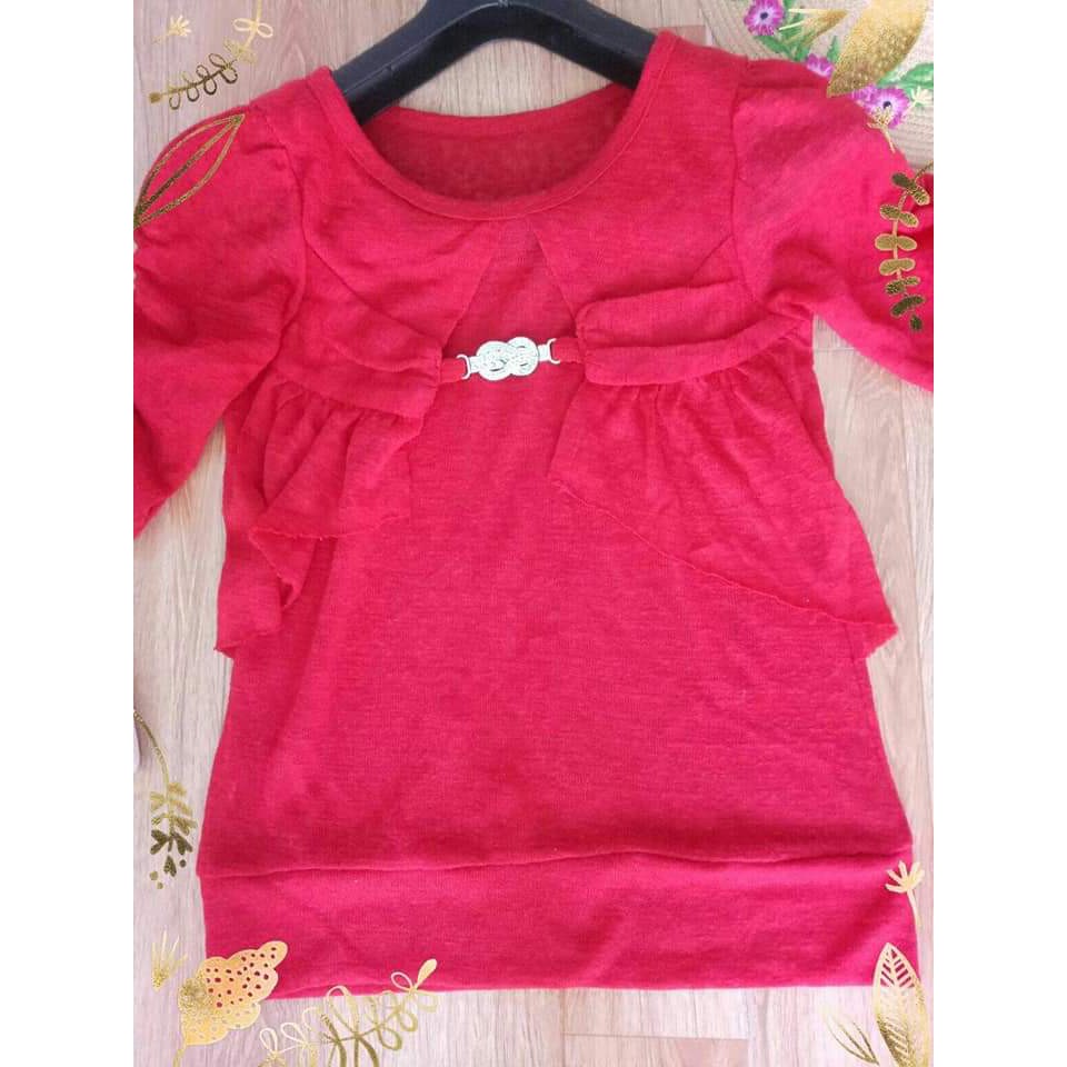 (Tặng son xịn) khi mua Áo len mỏng tay phồng Zara vô cùng dễ thương