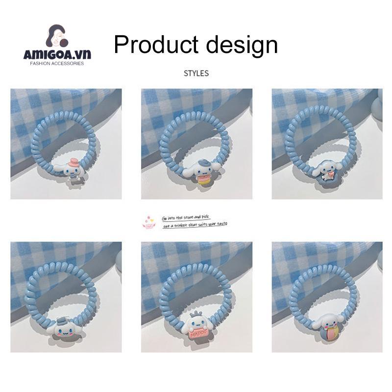 ✨✨Dây Buộc Tóc Cao Su Kiểu Dáng Hoạt Hình Xinh Xắn Cho Nữ