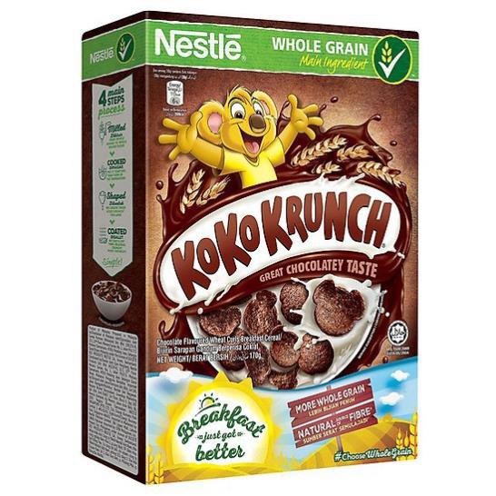 💥 ⚡ SẢN PHẨM CHÍNH HÃNG ( NGŨ CỐC ĂN SÁNG NESTLE KOKO KRUNCH 170G