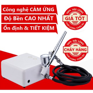 AIRBRUSH K200 - SÚNG PHUN SƠN KÈM MÁY NÉN KHÍ, BÚT VẼ MỸ THUẬT
