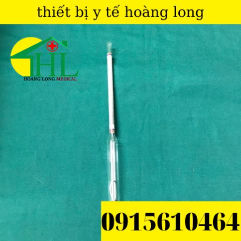 Cồn Kế, Tửu Kế Đo Nồng Độ Cồn, Độ Rượu Hỗ Trợ Sản Xuất [0-100 Độ]