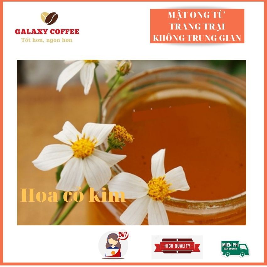 Mật Ong Nguyên Chất Hoa Cà Phê Galaxy Coffee  1 Lít