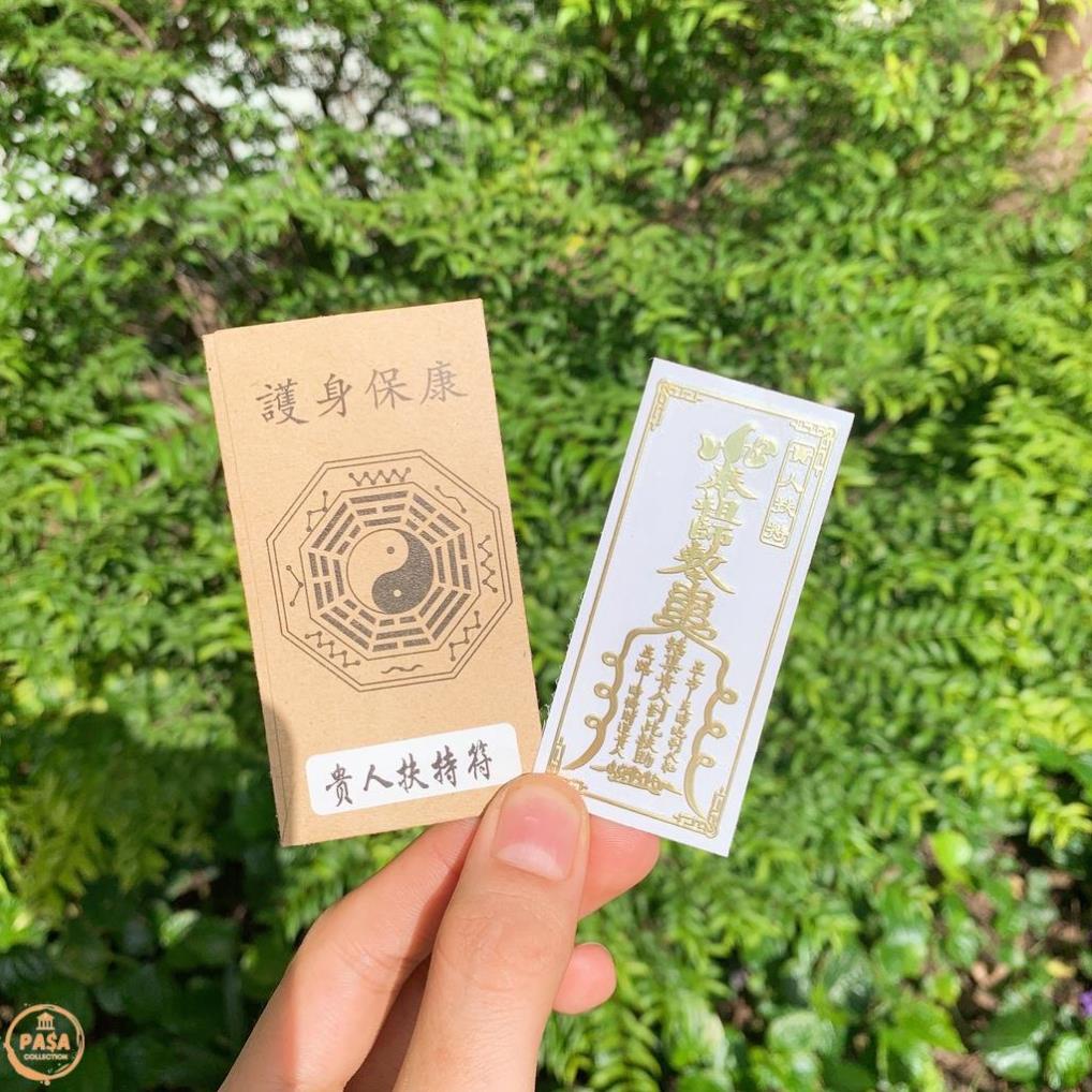 Bộ Linh Phù Miếng Dán Điện Thoại Tài Lộc May Mắn Phong Thuỷ Cải Vận, Siêu Đẹp Phù Hợp Tất Cả Các Dòng Máy