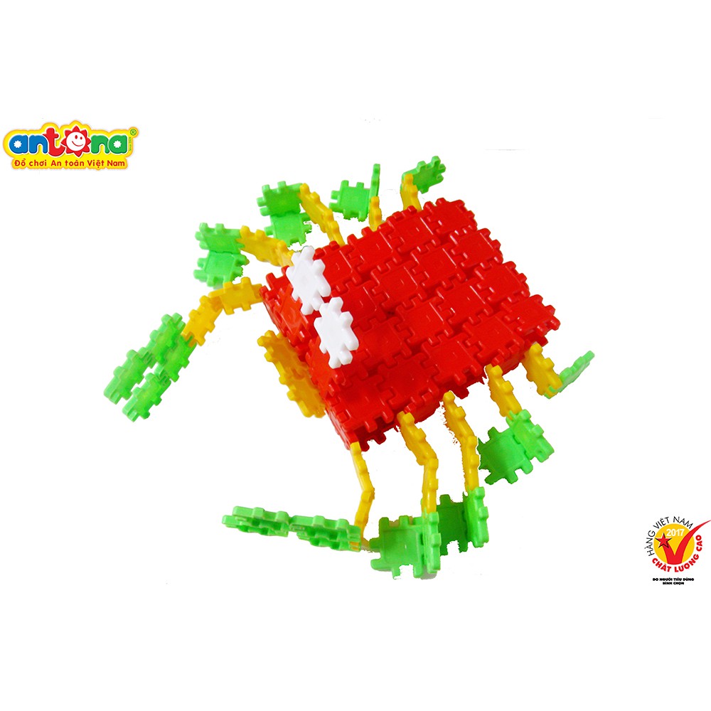 Xếp hình thông minh - Hình vuông diệu kỳ 108 chi tiết - ANTONA
