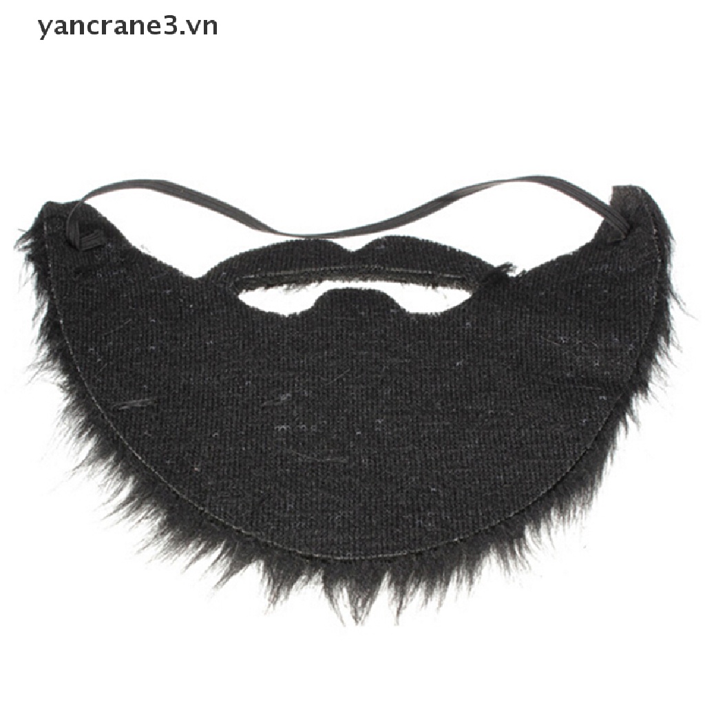 Râu Giả Màu Đen Hóa Trang Dự Tiệc Halloween Vui Nhộn Cho Nam yancrane3.vn