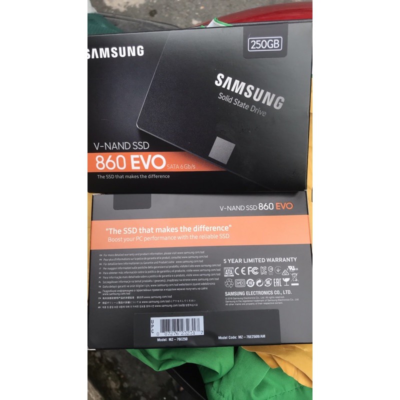 SSD Samsung 860 Evo 250G | 500GB 2.5-Inch SATA III MZ-76E500BW