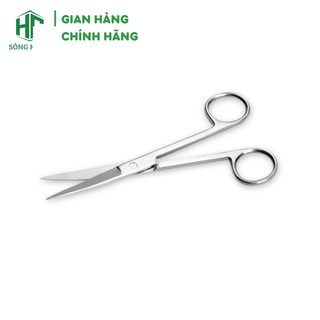 Kéo inox y tế 16cm thẳng 2 đầu nhọn