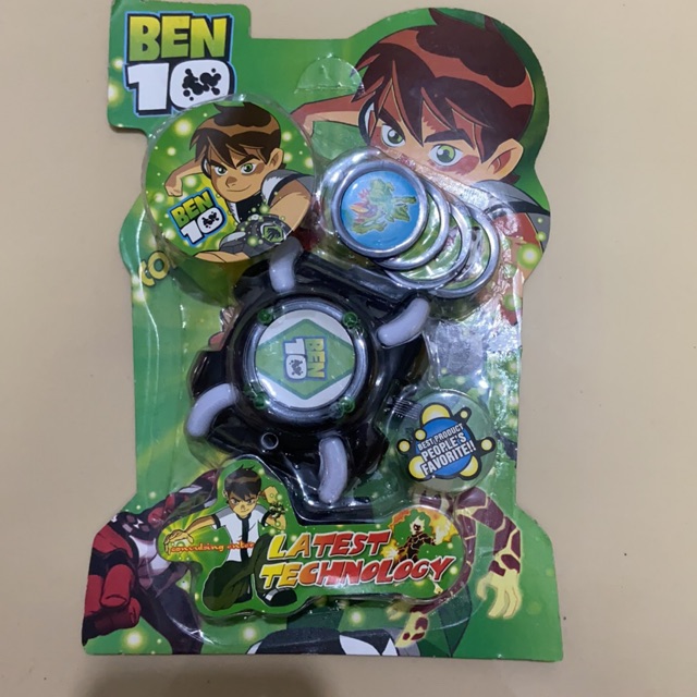 Đồng hồ đồ chơi Ben 10 bắn đĩa