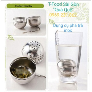Túi lọc mini inox pha  Trà - Ninh đồ ăn (+ Quà tặng)