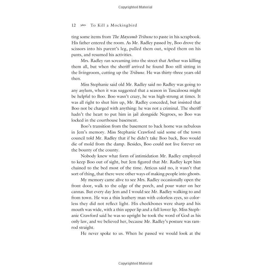 Sách - To Kill A Mockingbird