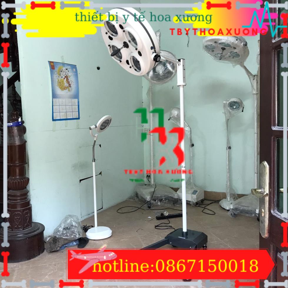 Đèn Phẫu Thuật  4 Bóng LED  Di Động