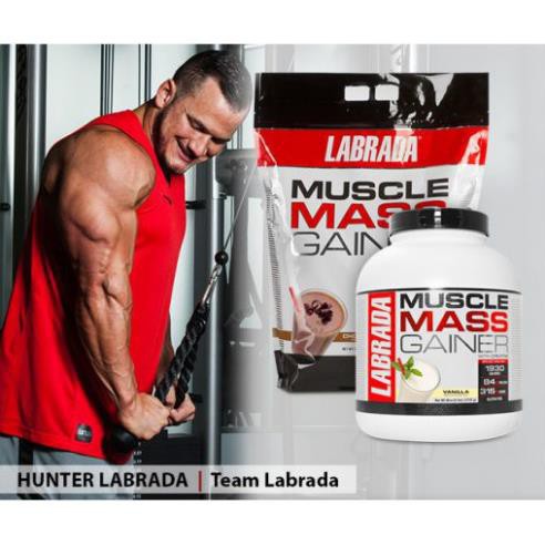 Sữa tăng cân cho người gầy Labrada Muscle Mass 1kg - Túi Zip Chiết nhỏ - Chính Hãng