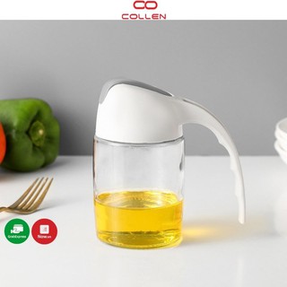 Lọ đựng gia vị dầu ăn COLLEN mở nắp tự động 250ml-630ml  lọ đựng gia vị rẻ đẹp tốt dụng cụ nhà bếp thông minh