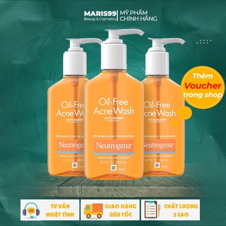 Sữa Rửa Mặt NEUTROGENA, Sữa Rửa Mặt Cho Da Dầu, Da Mụn NEUTROGENA Oil Free Acne Wash (Achoice)