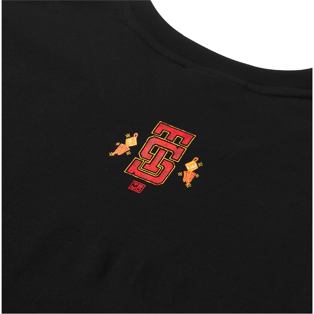 Áo thun TSUN Lunar New Year Boxlogo - Black - Unisex