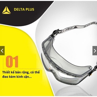 [Hàng Chính Hãng] Kính Chống Hóa Chất Deltaplus GALERAS