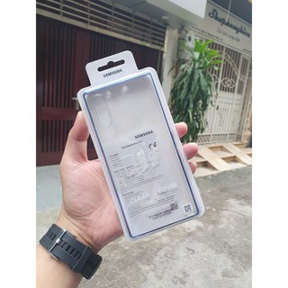 Ốp lưng Clear cover viền Mạ màu Samsung Note 10 / Note 10 Plus/ Note 10 Plus 5G