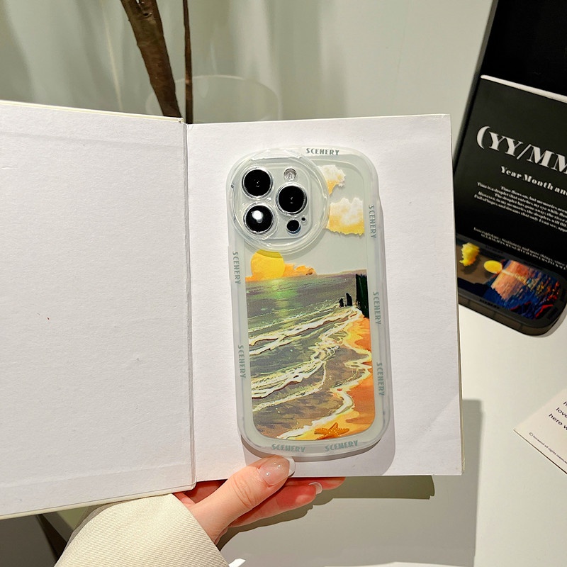 Xiaomi Redmi 10C 10 10A 9T 9A 9C 9 Note 11 11s 10s 10 9 8 Pro Mi 12 11T Pro Poco F3 X3 NFC X3 Pro Phone Case Sunrise And Sunset Soft Clear Silicone Cover Protective Back Cover