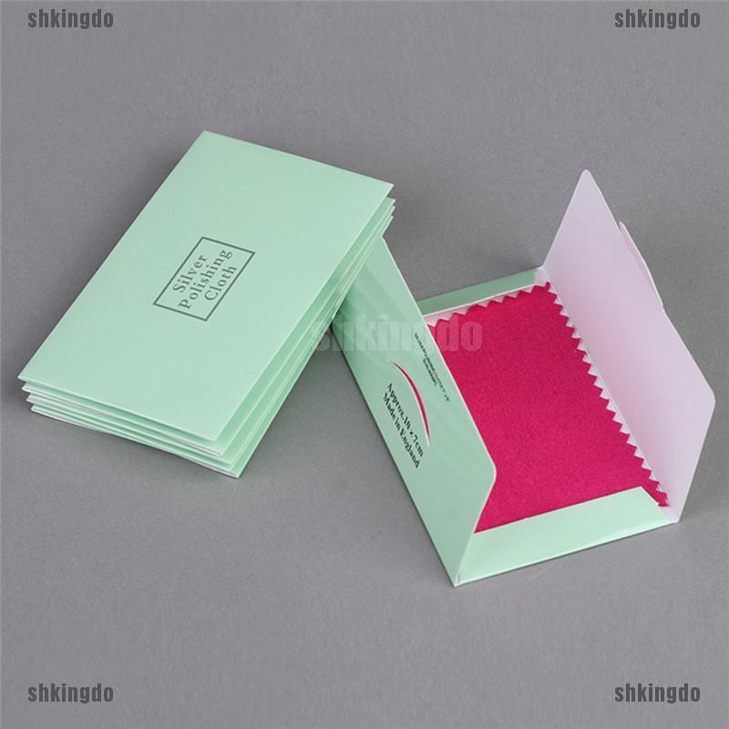 Set 10 cái khăn vệ sinh và đánh bóng trang sức tiện dụng