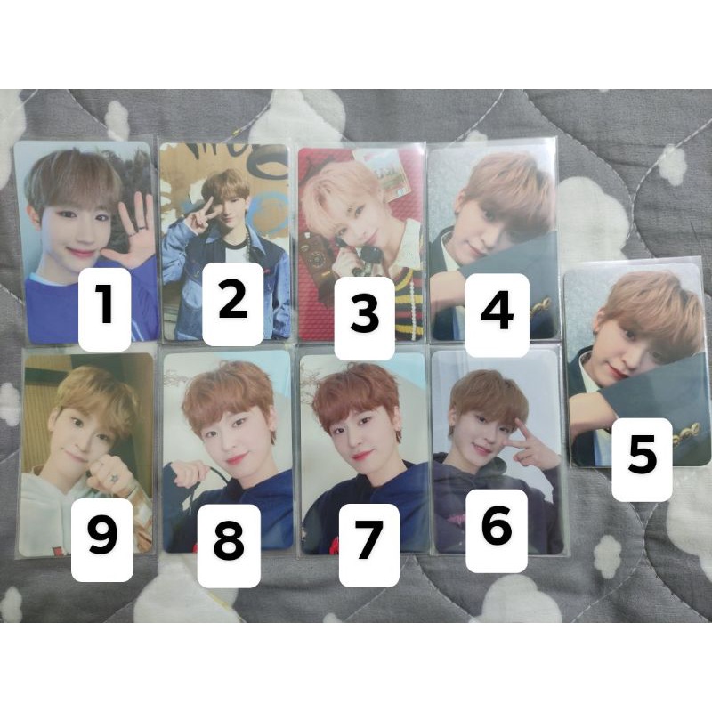 Card ảnh nhóm nhạc TEMPEST - Hanbin, Lew, Hyuk, Taerae