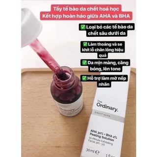 Serum The Ordinary AHA 30% + BHA 2% Peeling Solution
