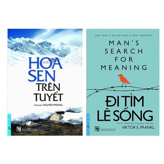 Sách First News - Combo Hoa sen trên tuyết + Đi tìm lẽ sống (2 cuốn)