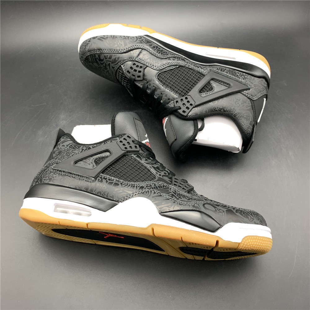 Giày Air Jordan 4 SE Laser Black Gum cực kool - SALE 50% và Miễn Phí Ship